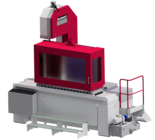 Behringer LPS 3D 1200 vertical band saw for cutting 3D-printed panels