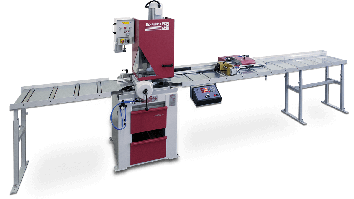 Measuring system with feed gripper ELA-P for cold saws